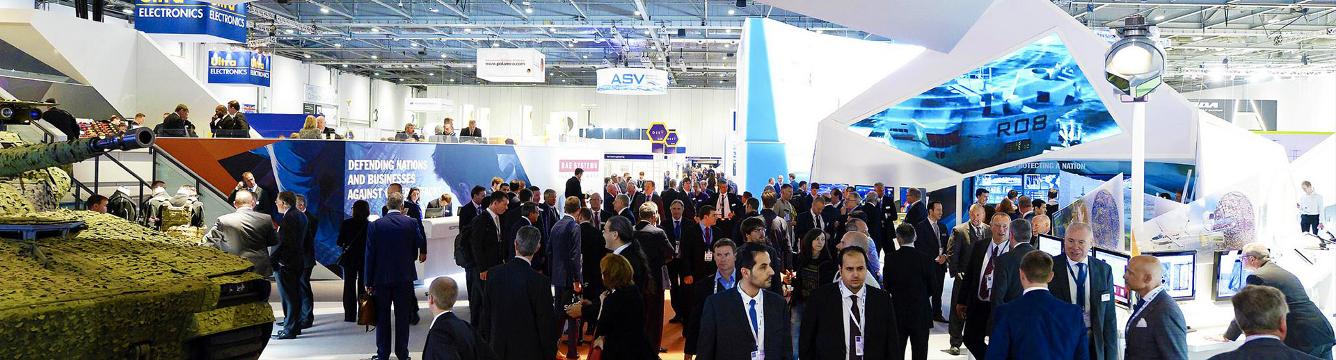 AV and LED Screens Hire for DSEI at ExCeL London